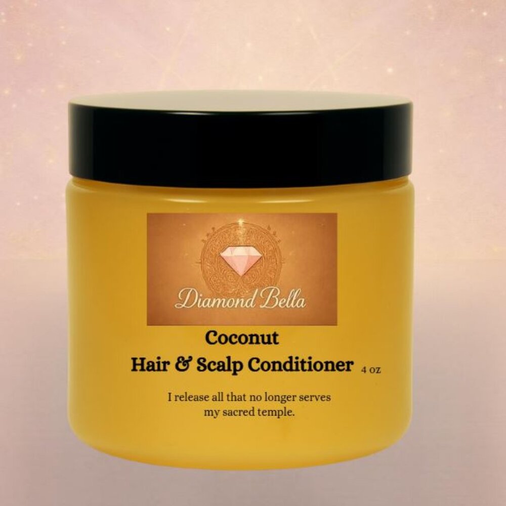 Coconut Hair & Scalp Conditioner 4  oz